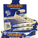 Grenade High Protein, Low Sugar Bar - OREO White, 12 x 60 g